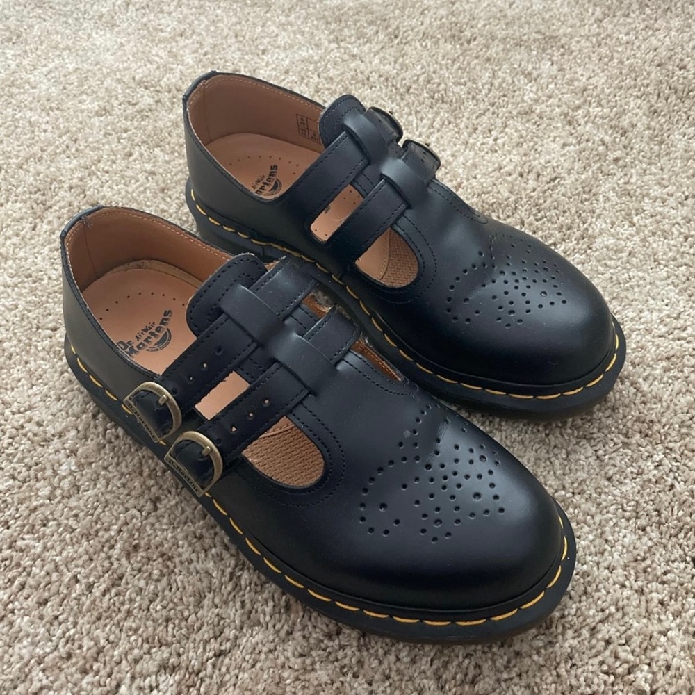 Dr. Martens 8065 Smooth Leather Mary Jane’s- Women’s 8